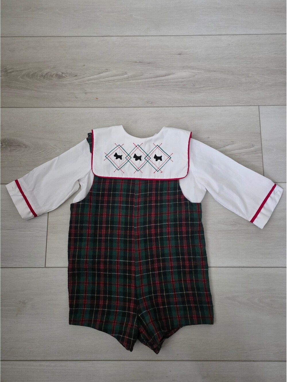 Vintage baby boy 2 piece Bryan brand set size 12months